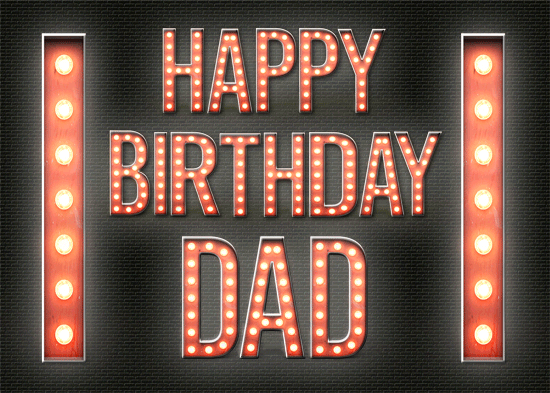 happy birthday dad gif