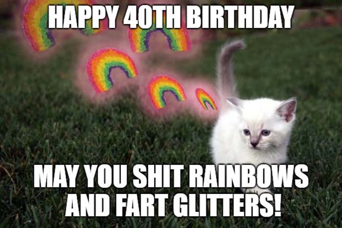 40th Birthday Meme Happy Birthday Meme