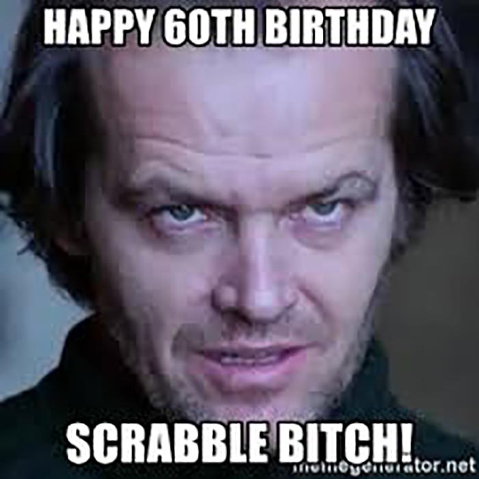 60th birthday meme for her funny