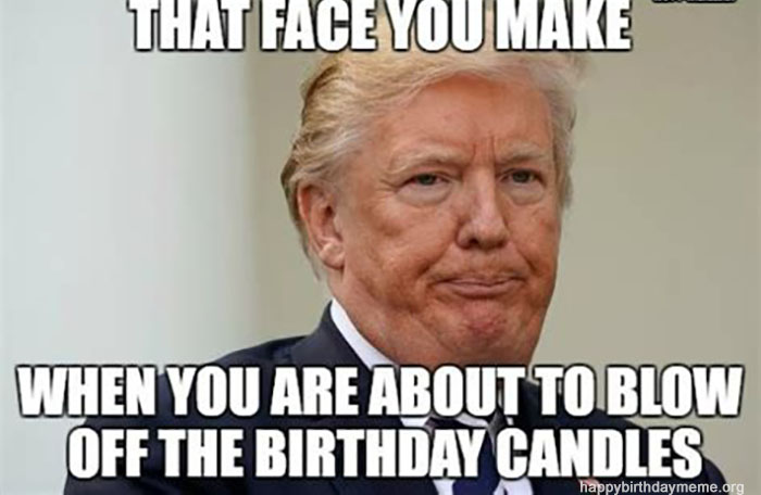 birthday cake meme the face you make