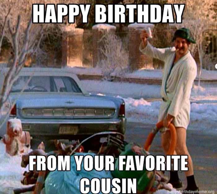 🙋 ♀ 🙋 ♂ 24 Awesome Happy Birthday Cousin Meme - Birthday Mem