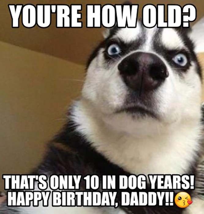 happy birthday dad meme from son 70 years old