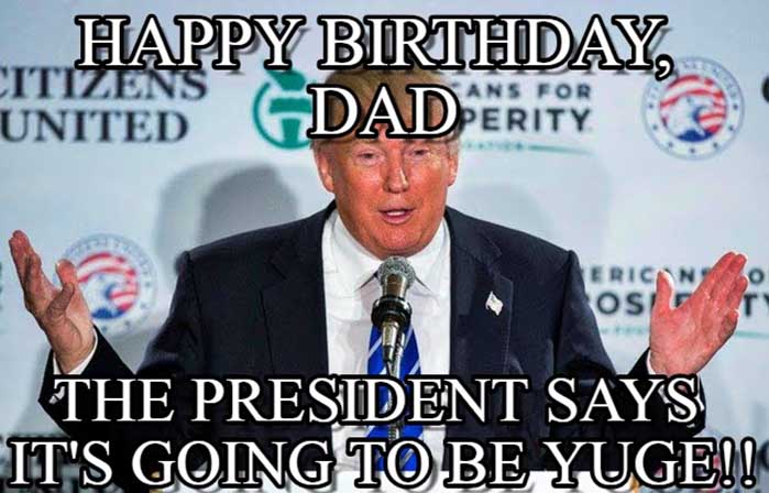 happy birthday dad meme funny