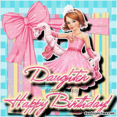 happy birthday daughter gif for facebook