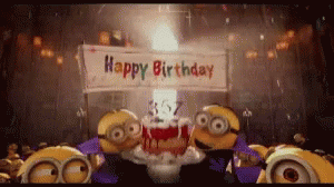 🎉 101 Funniest Happy Birthday Gifs - Birthday Meme