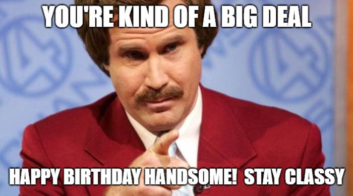 happy birthday husband meme stay classy