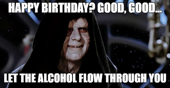 happy birthday meme for him star wars