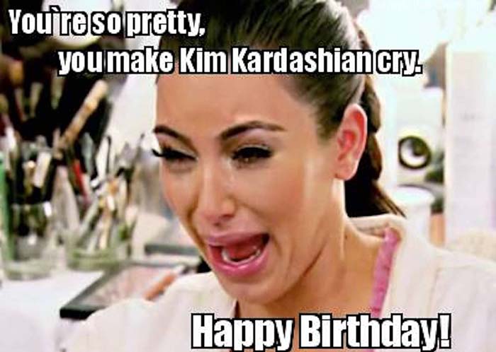 happy birthday meme kardashian