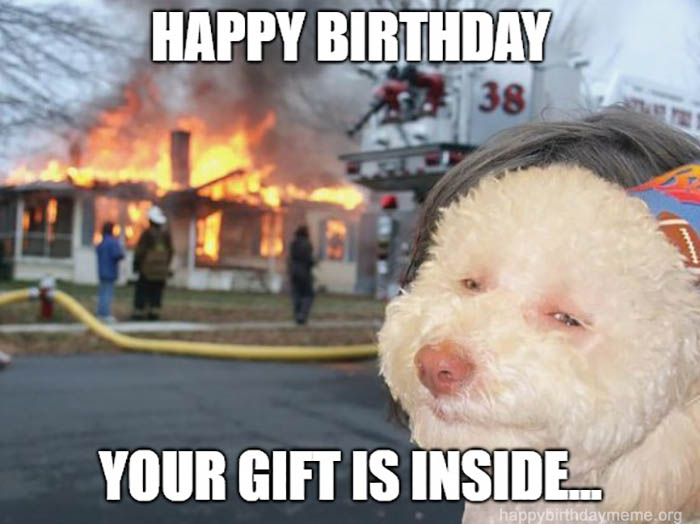 happy birthday your gift is inside