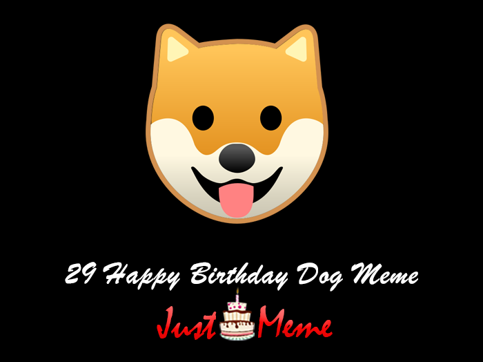 29 Happy Birthday Dog Meme