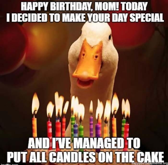 33 Awesome Happy Birthday Mom Meme - Birthday Meme