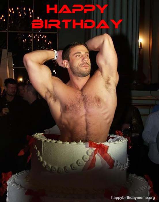 In as much as you know, it is your gay partner birthday, and you are meant ...