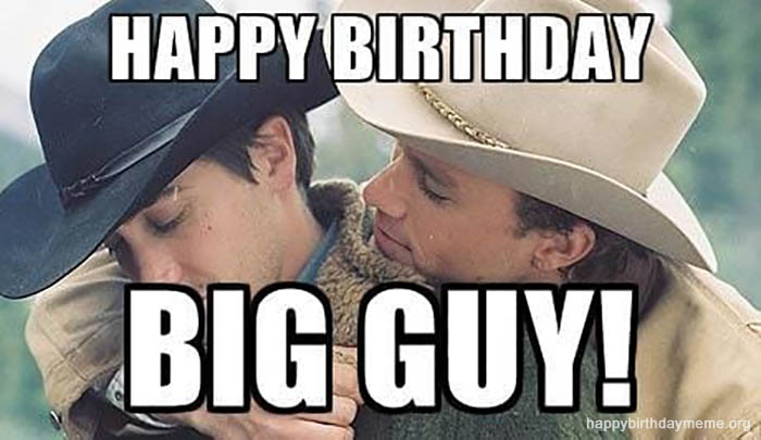 This is yet another cute and simple way to wish a gay partner a happy birth...