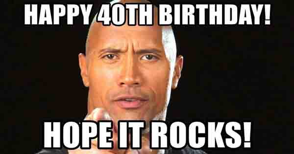 funny 40th birthday memes for guys