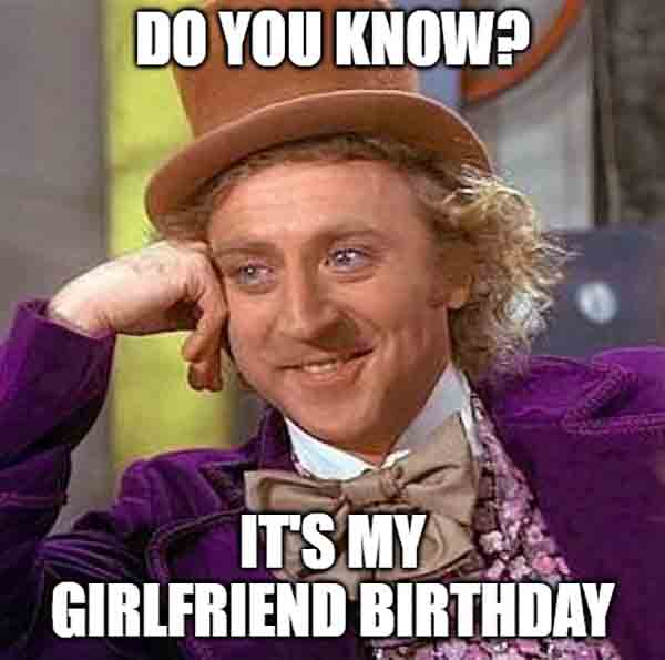 its my birthday meme for her