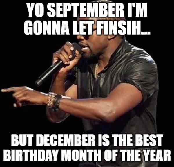september birthday month meme