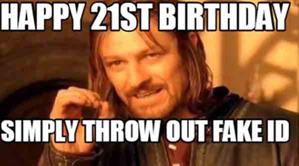 22 Funniest 21st Birthday Meme