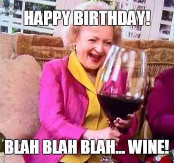 birthday wine meme