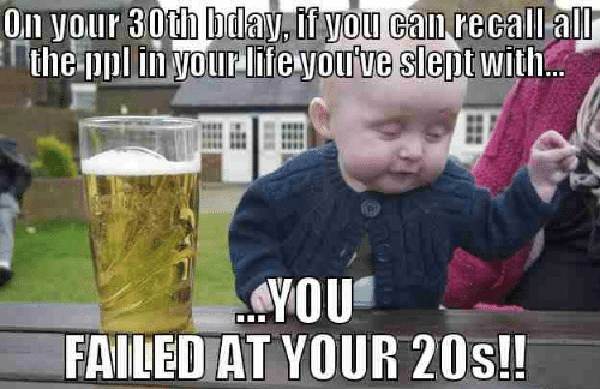 happy birthday dirty 30 meme