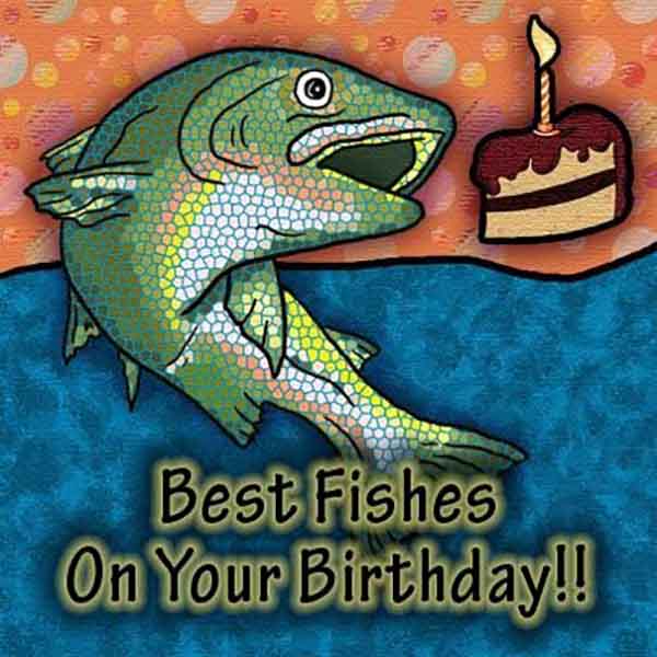 happy birthday fishing meme funny